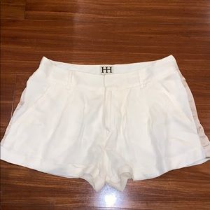 Haute hippie 100% silk shorts